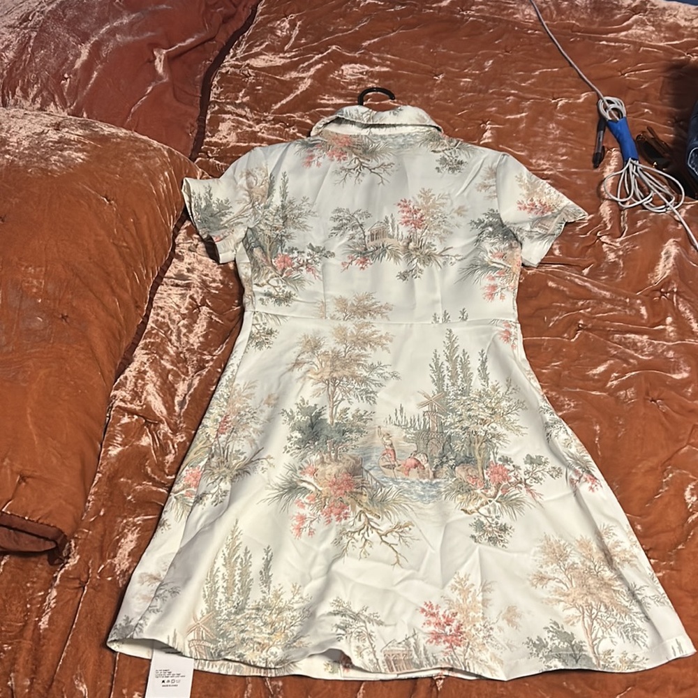 Vintage Style Collared Dress - Picture 2 of 3